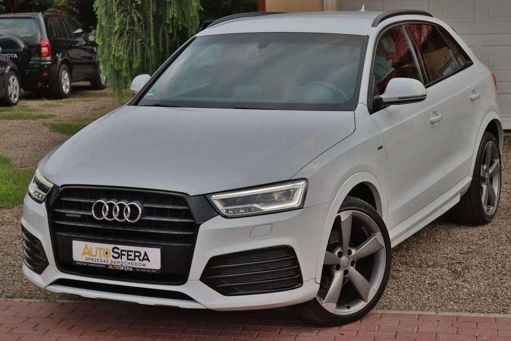 Audi Q3 2.0 tdi Quattro Hak S-line 150KM Salon Oryginał Niski Przebieg