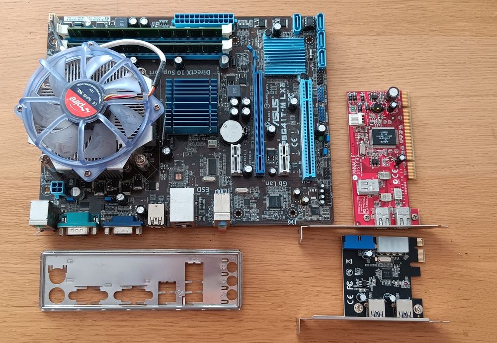 Bundle ASUS P5G41T-M LX3 + Core2Quad Q9550 12M 2.83Ghz 8Gb DDR3