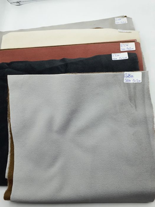 Tkanina obiciowa zestaw 5 kuponów-1,55 m.