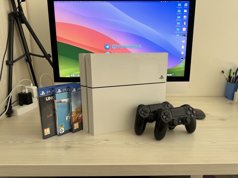 Приставка Sony Play Station PS4 500Gb White