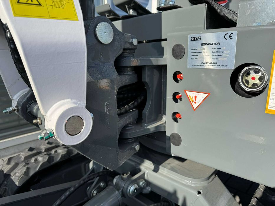 Minikoparka 1000kg 2025 ,XTM X10s PRO  Leasing, Chłodnica oleju
