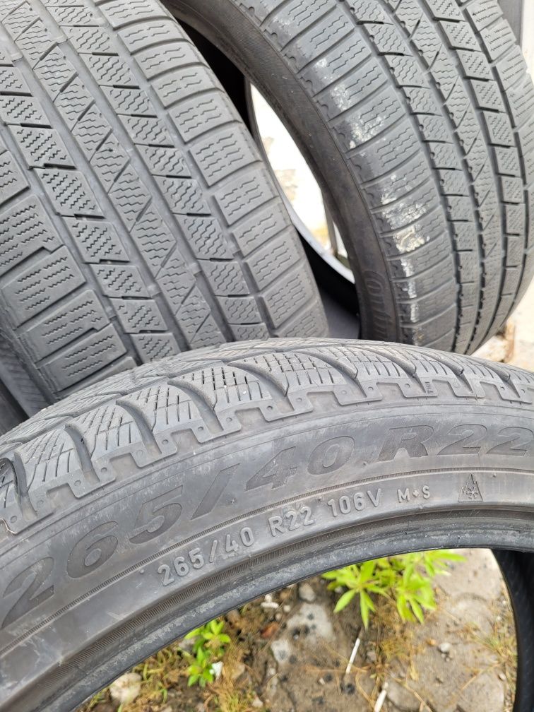 Шини 265/40R22 2шт Піреллі