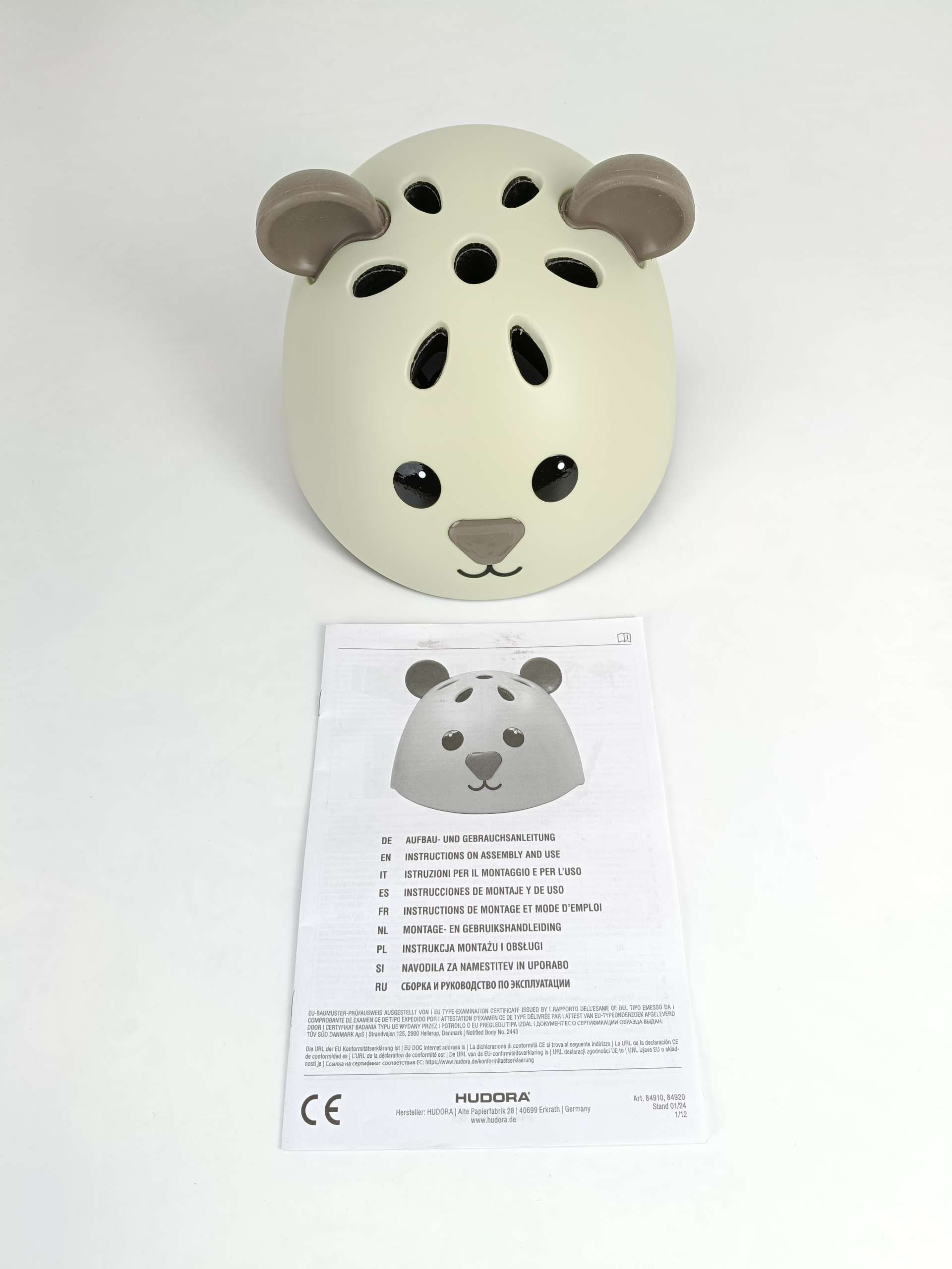 Kask rowerowy Hudora Beary r. XS