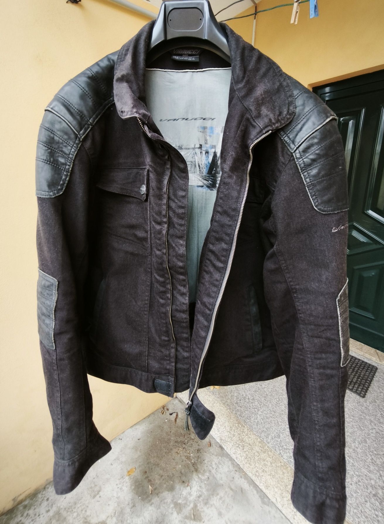 Casaco motard tam. XL