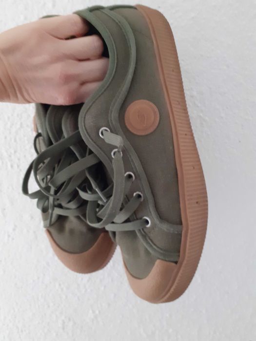 Ténis/sapatilhas Sanjo K 200 verdes 42 kaki-Gum