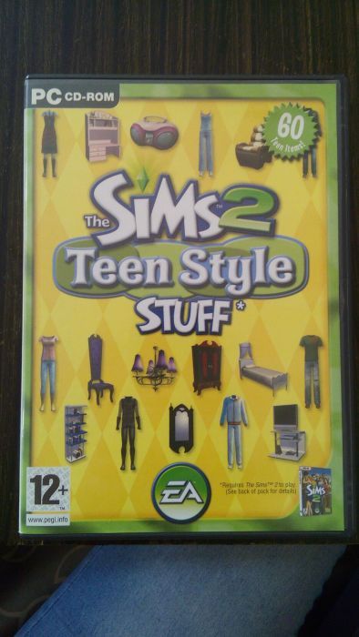 Akcesoria do The Sims 2 - Młodzieżowy styl