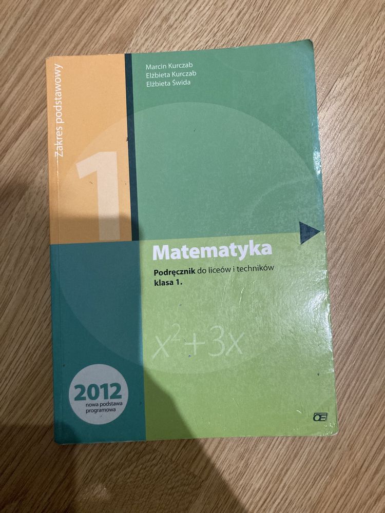 Podrecznik Matematyka 1 zakres podstawowy