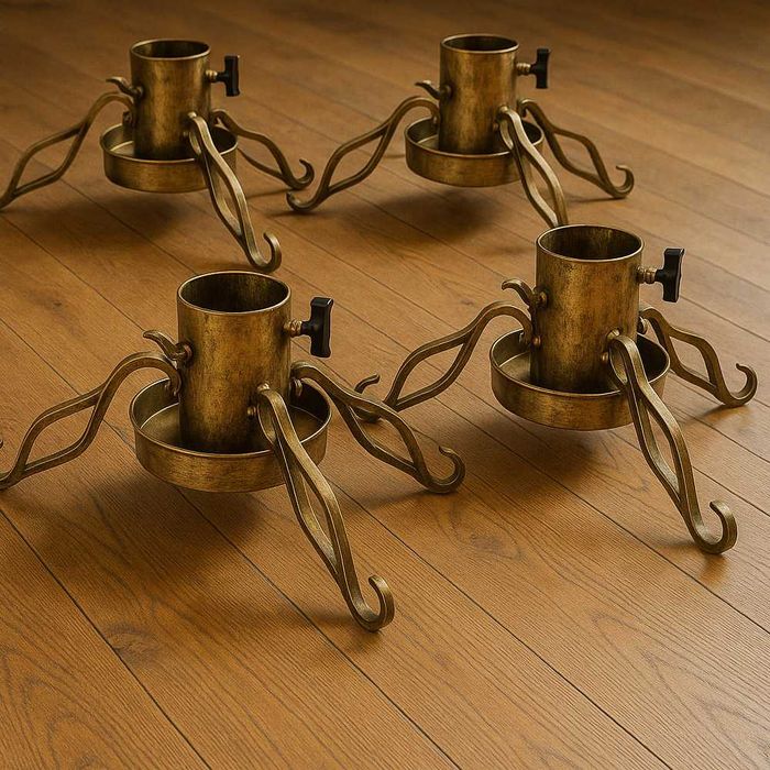 Stojak pod choinkę na choinkę metalowy stojaki choinkowe 98mm z misą