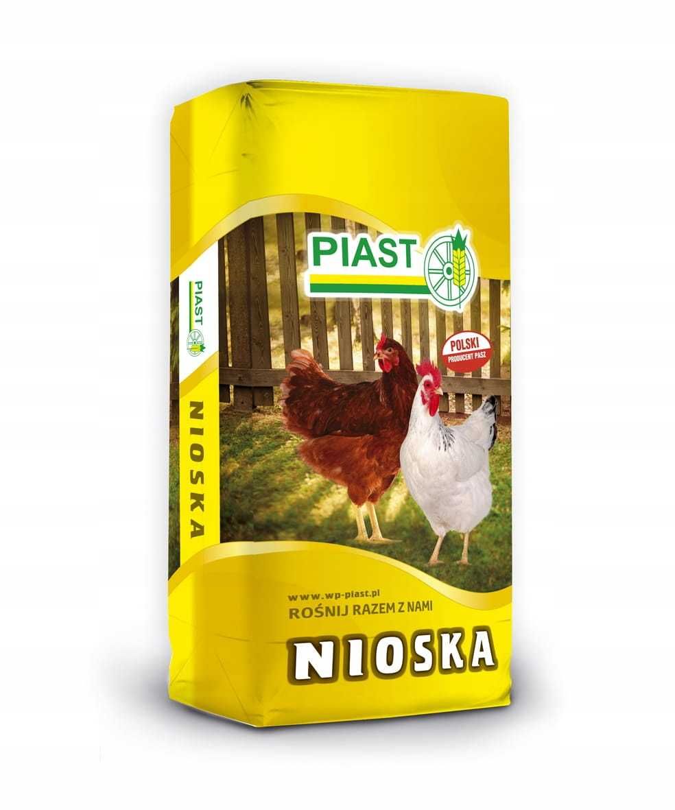 Karma dla kur Piast Pasza dla niosek Piast granulat 25 kg
