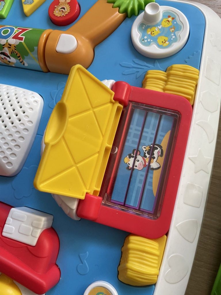 Stolik edukacyjny Fisher Price język polski i angielski 6-36 miesiecy