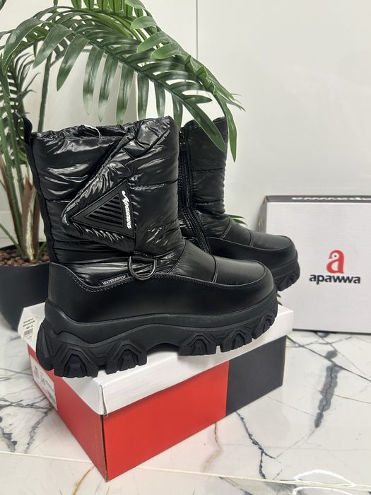 Зимові черевики термо apawwa 33 34 36 37