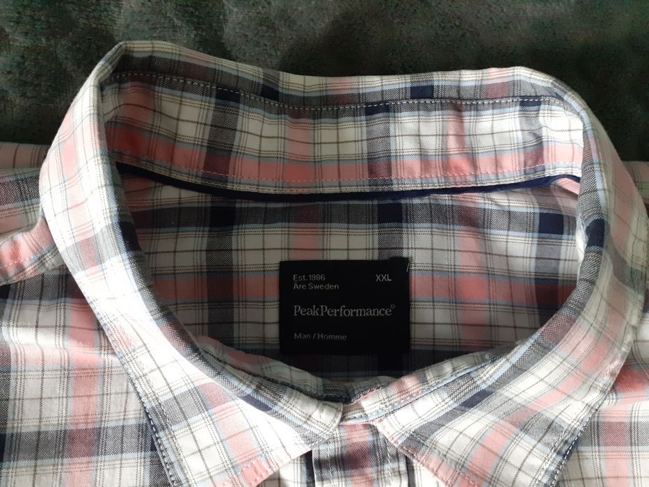 Koszula męska w kratkę XL/XXL