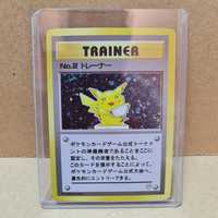 Carta Pokémon Pikachu N.° 3 Trainer - Capa Protetora Incluída