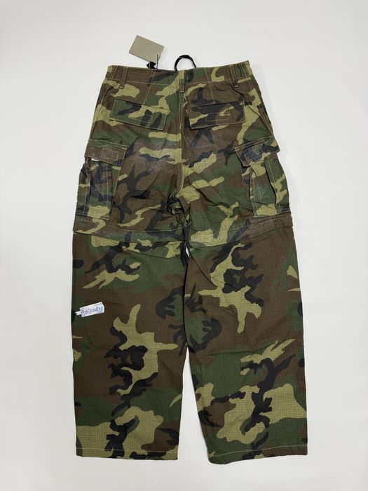 штаны Balenciaga Camo pants baggy M L