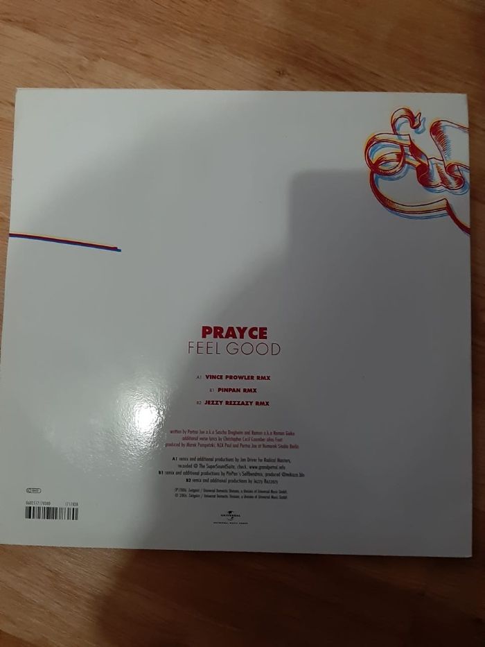 Prayce Feel Good Vinyl