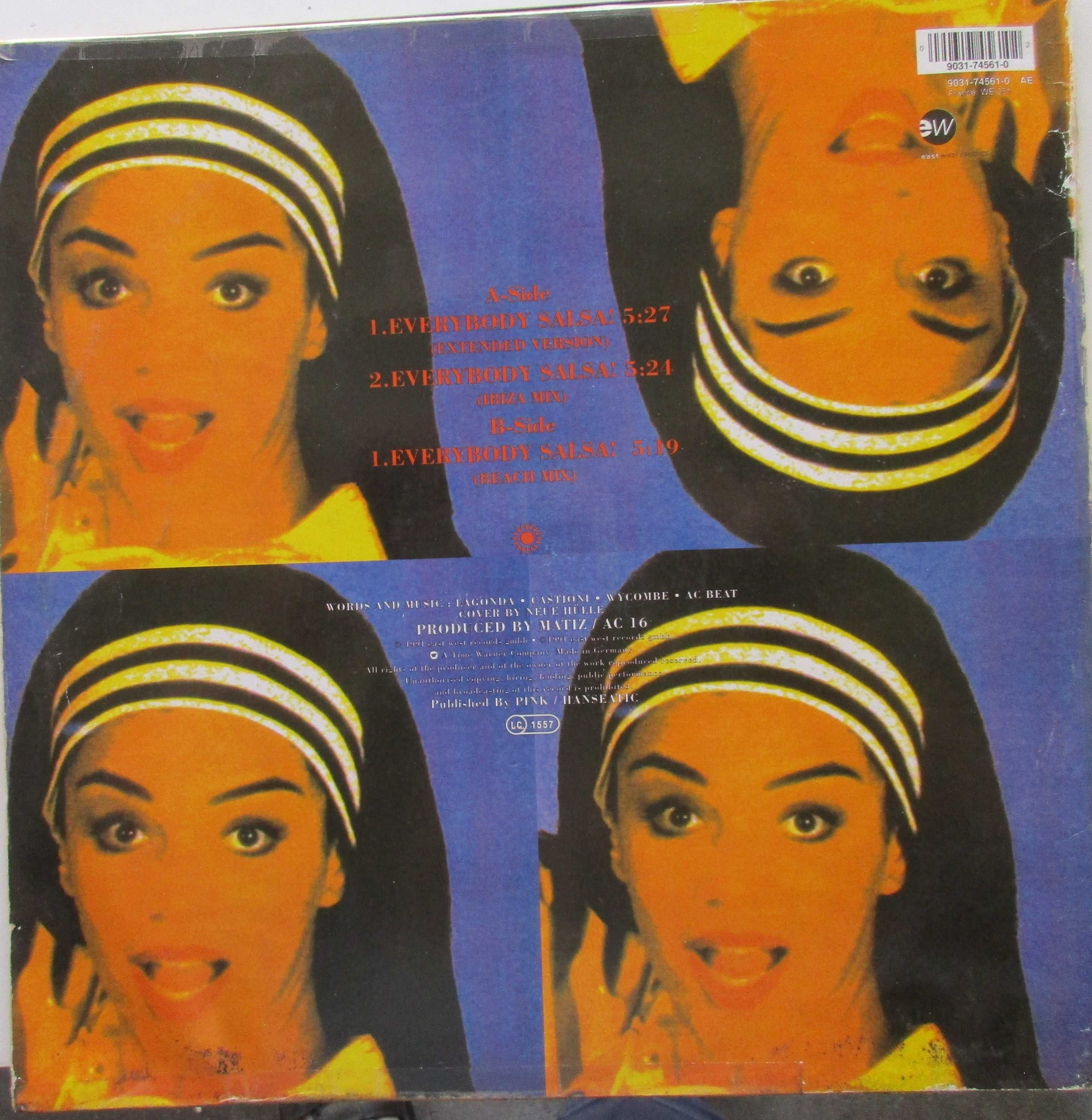 Chocolate - - - - - Everybody Salsa - - - - - Maxi Single