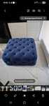 Elegancka pufa chesterfield