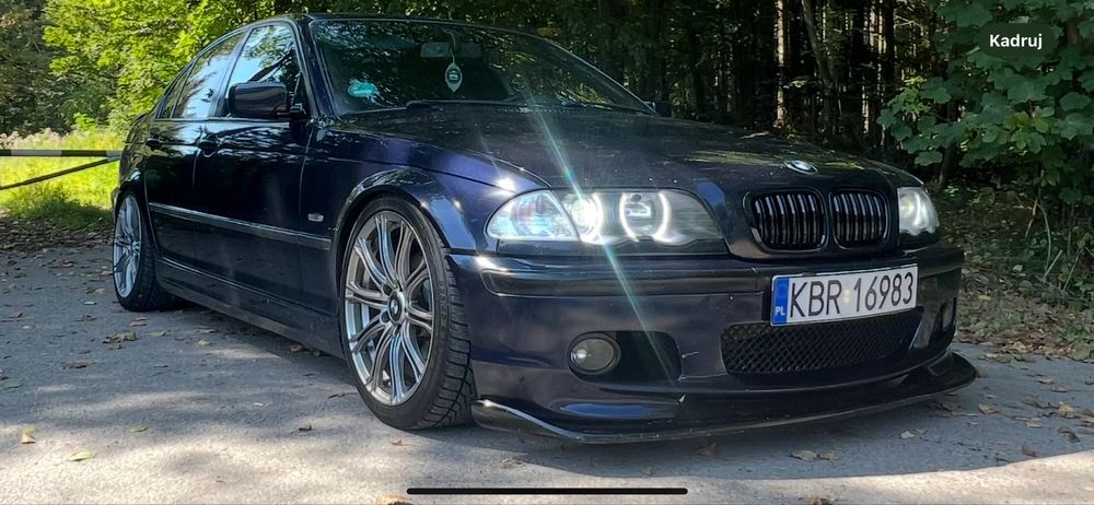 Uszkodzone Bmw e46 320i m pakiet Sedan Gruz xenon sportsitze gwint e36