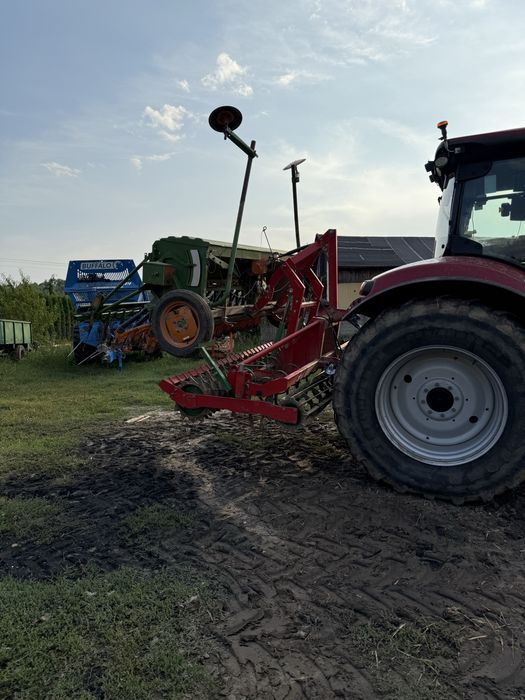 Zestaw uprawowo siewny agregat UNIA ARES siewnik Amamzone D8