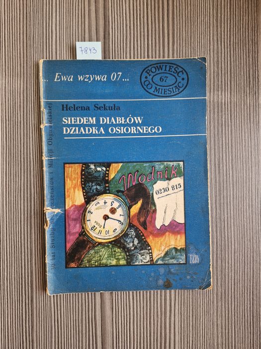 7843. "Siedem diabłów dziadka Osiornego" Helena Sekuła