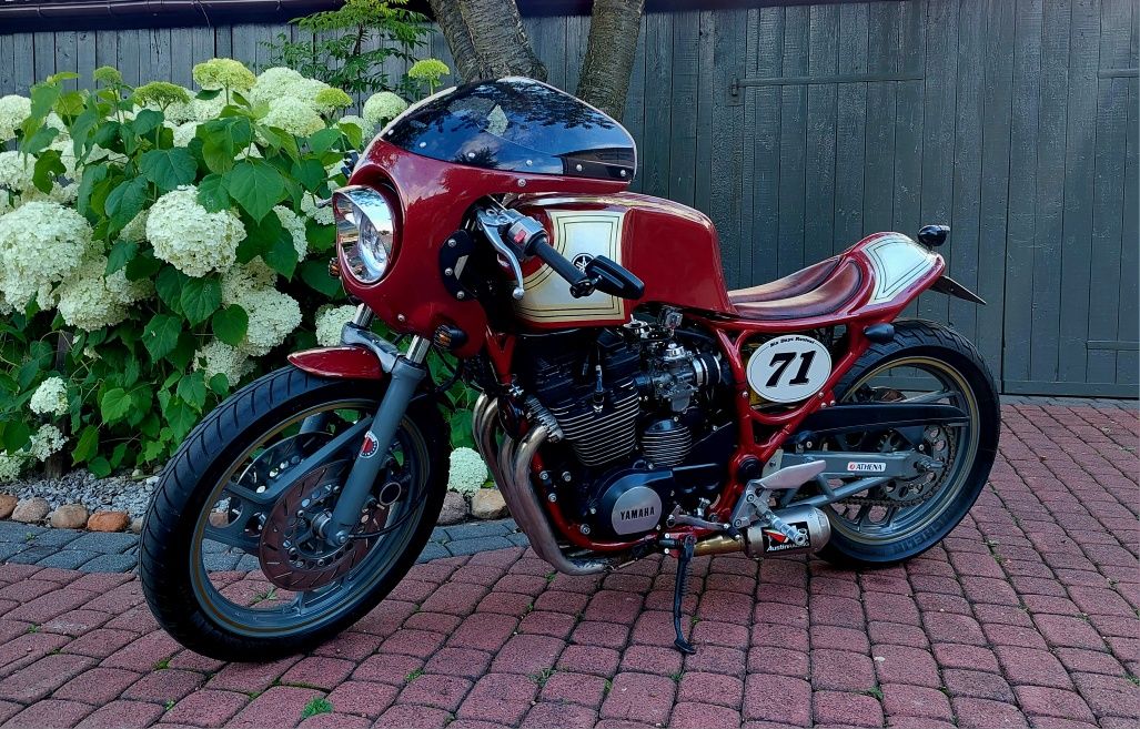 Yamaha xj600 cafe racer, street, custom