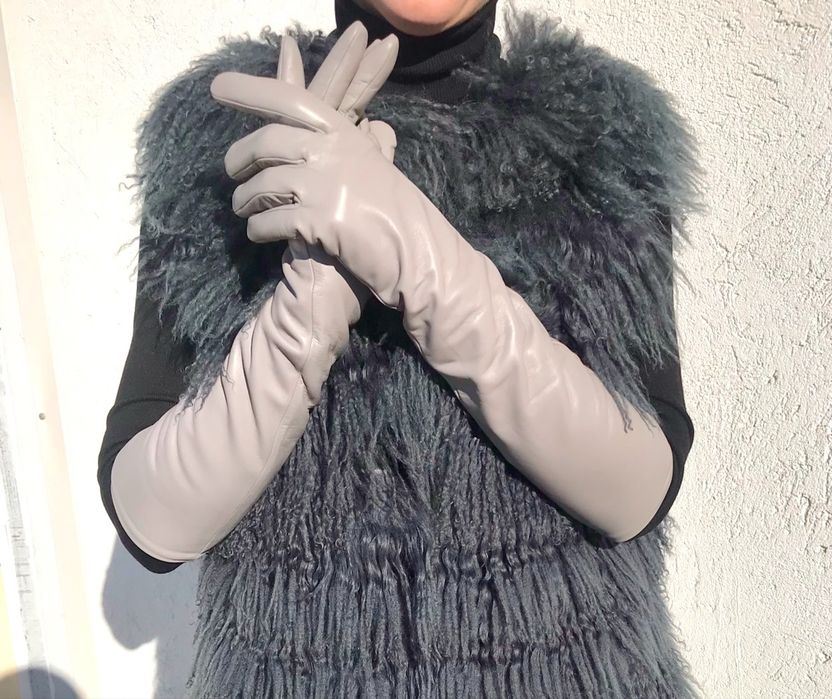 Нові шкіряні рукавички з touch screen, всі розміри