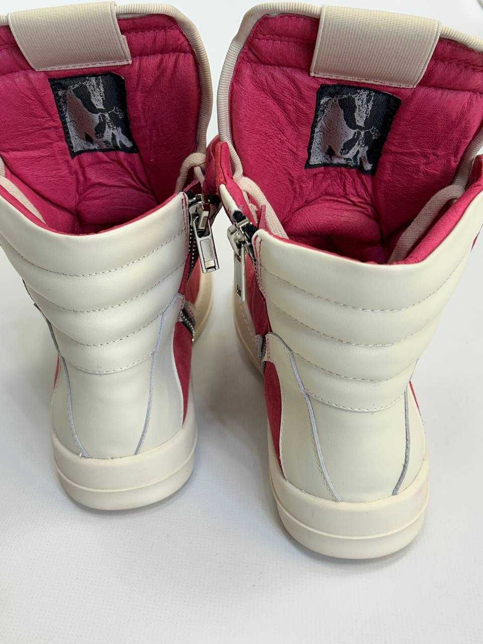 Rick Owens Geobasket Ramones кроссовки розовые кеди opium archive кеды