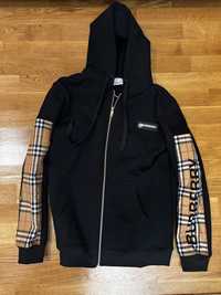 Burberry zip hoodie кофта