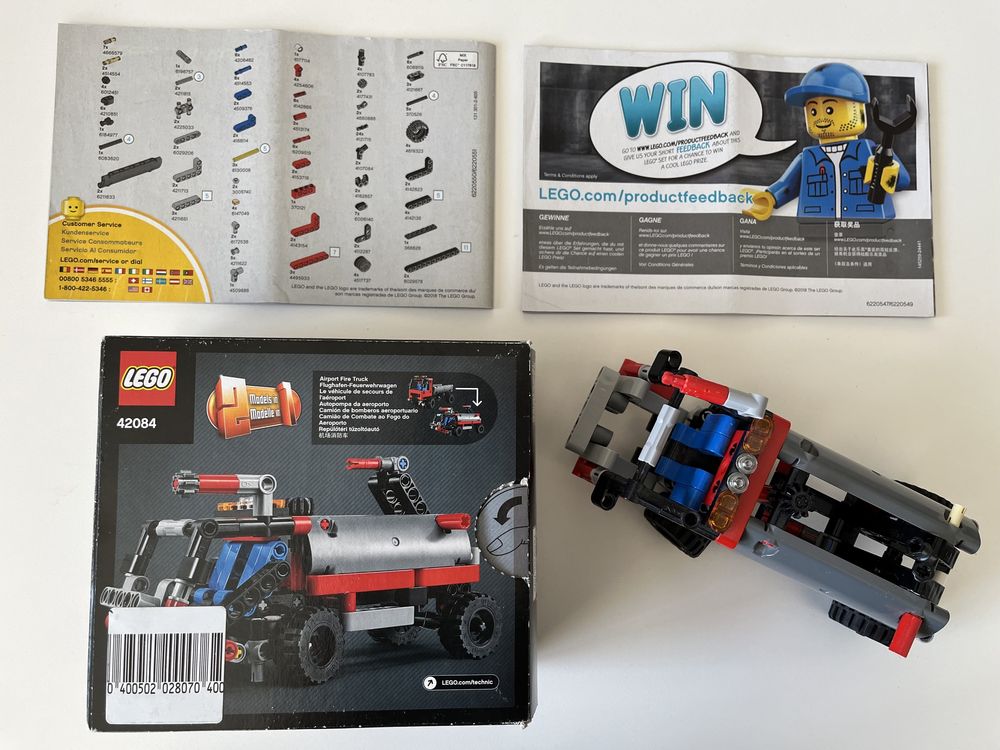 Lego Technic 42084 klocki Hakowiec *100% kompletny*