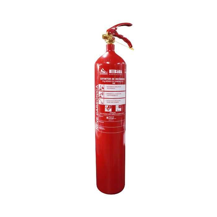 Extintor CO2 2kg ou 5kg (Ideal para aquários)