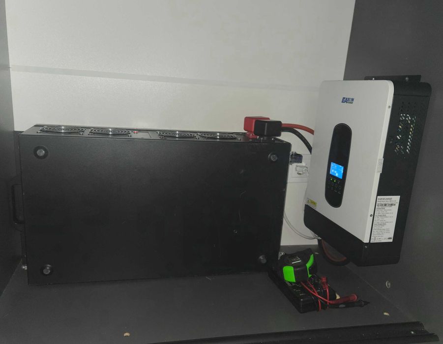 Акумулятори lifepo4 24v 280a 7.1квт EVE 14ом, grad A, 12v/48v