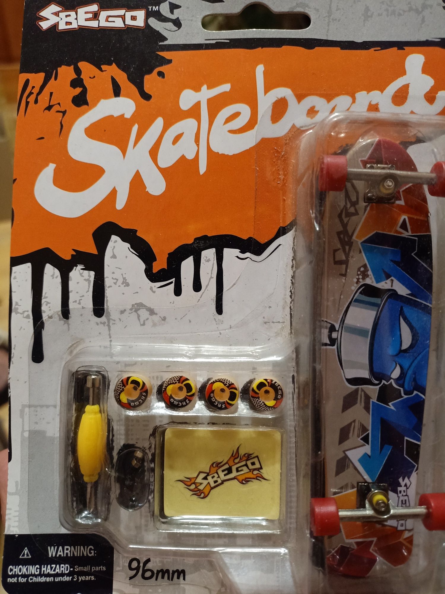 Фингерборд/Skaterbord/SBEGO/пальчиковый скейт