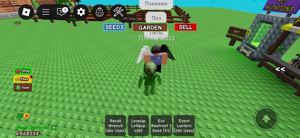 Grow a garden петы, шекели