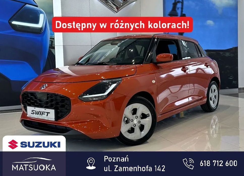 Suzuki Swift Premium Plus 1.2 mild Hybrid CVT Flame Orange Pearl / NOWY SWIFT 2025!