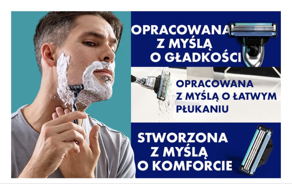 Gillette Mach 3  18 sztuk