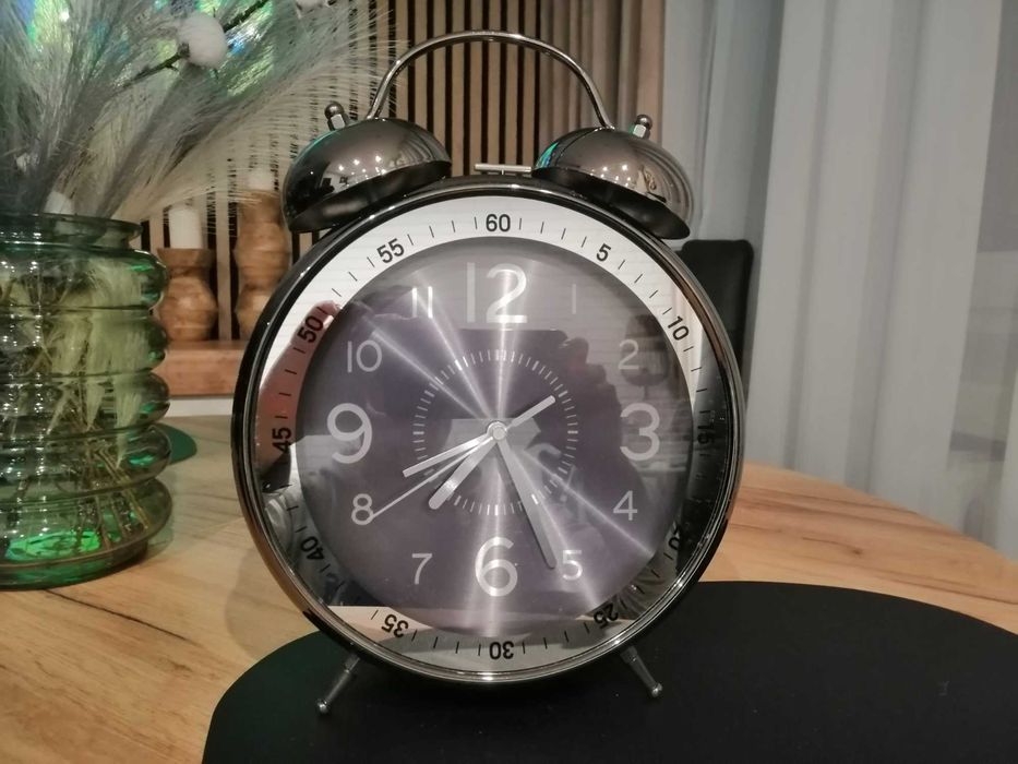 Zegar, salon, sypialnia, home&you, duży, budzik.