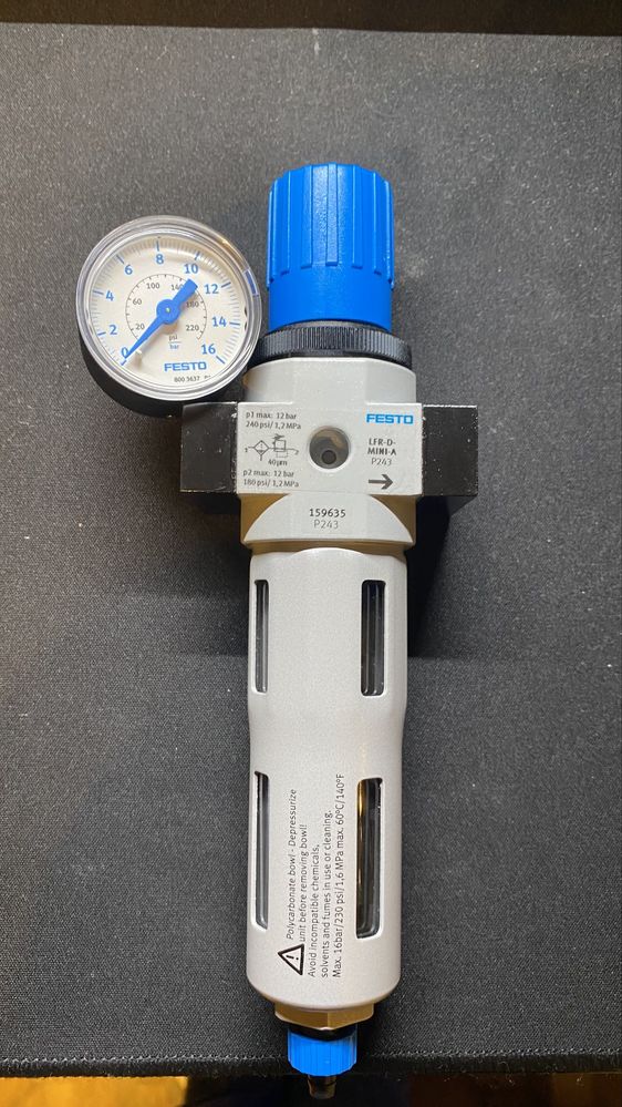 Filtr-regulator ciśnienia LFR-D-MINI-A (159635), Festo