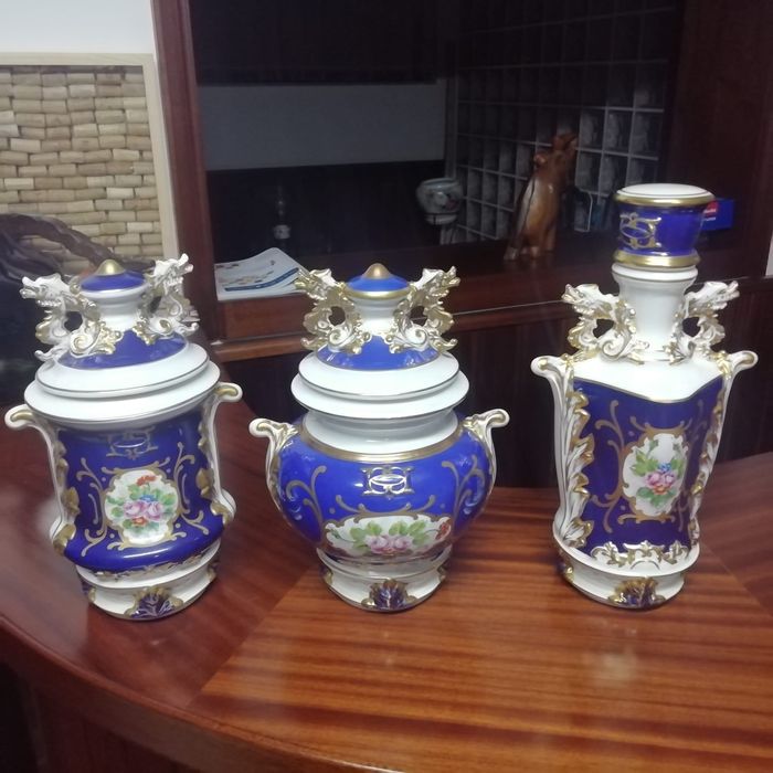 Louças para decoração, pintadas à mão (PT)