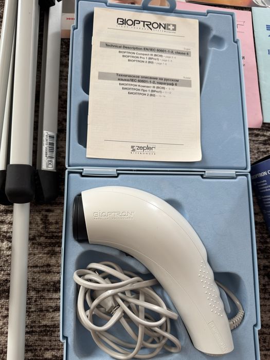 Загоювання ран Bioptron Compact III Zepter + оригінальна стійка