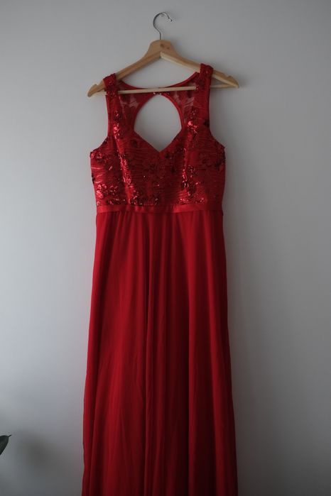 Vestido de cerimónia vermelho