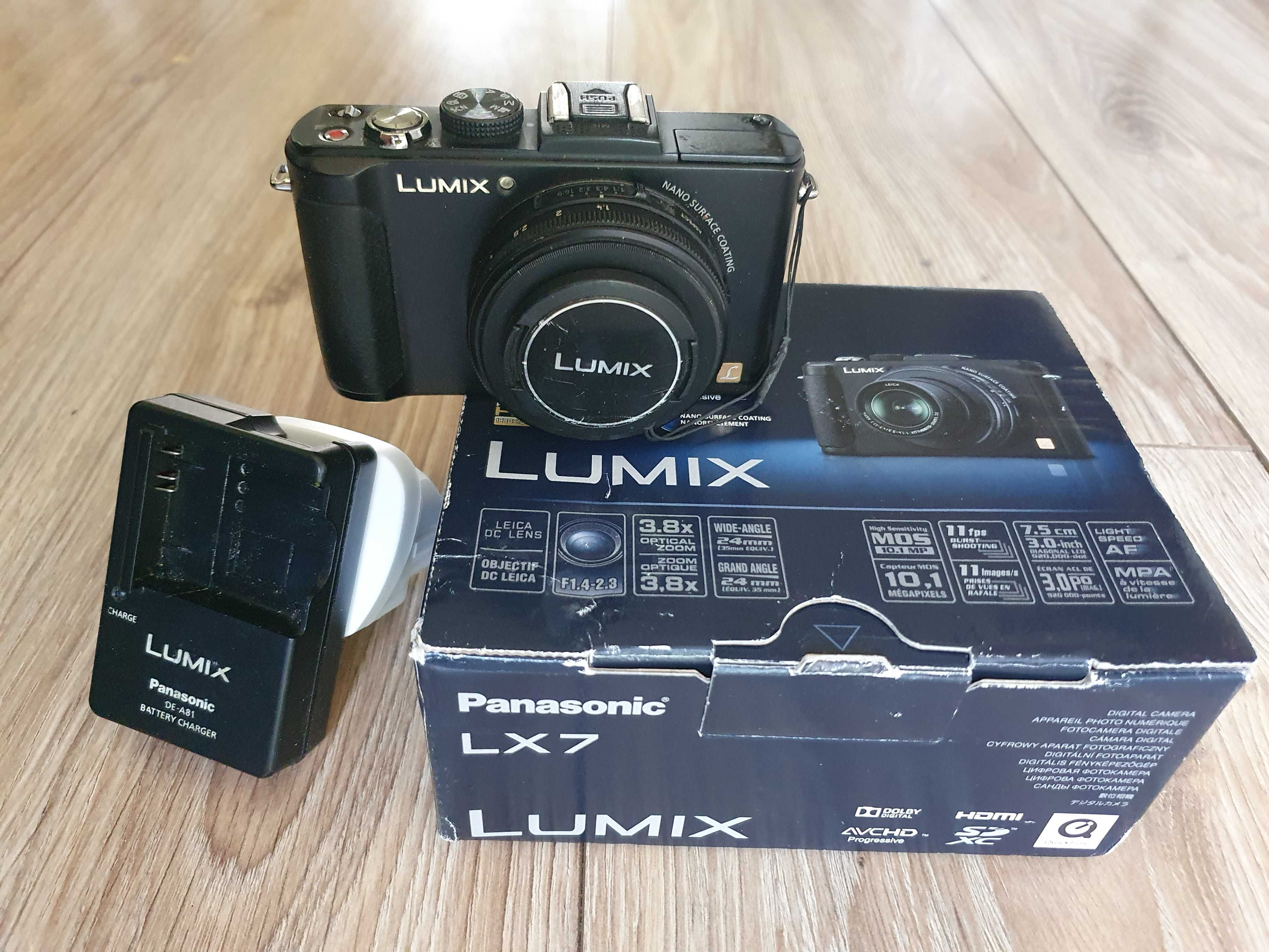 Lumix Panasonic LX7 focus error