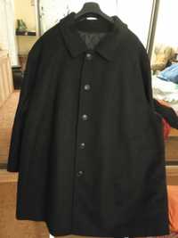 Пальто мужское кашемировое и велюровое (черные)