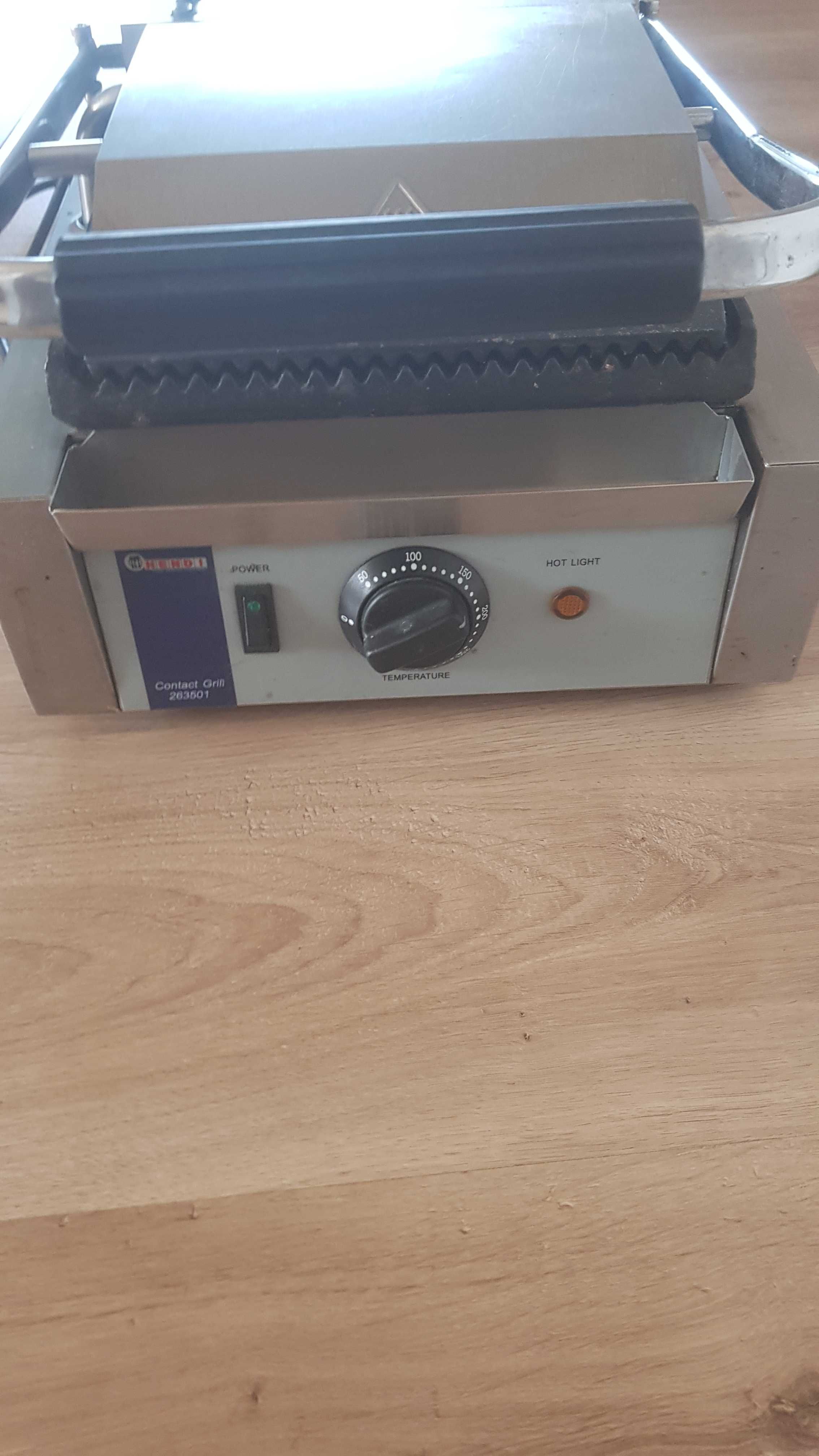 Grill kontaktowy elektryczny Hendi 263501