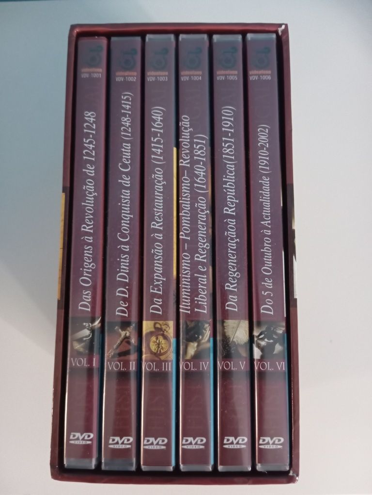 Coleção 6 DVD's História essencial de Portugal
