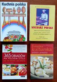 Kuchnia polska-zestaw 4 książek kucharskich