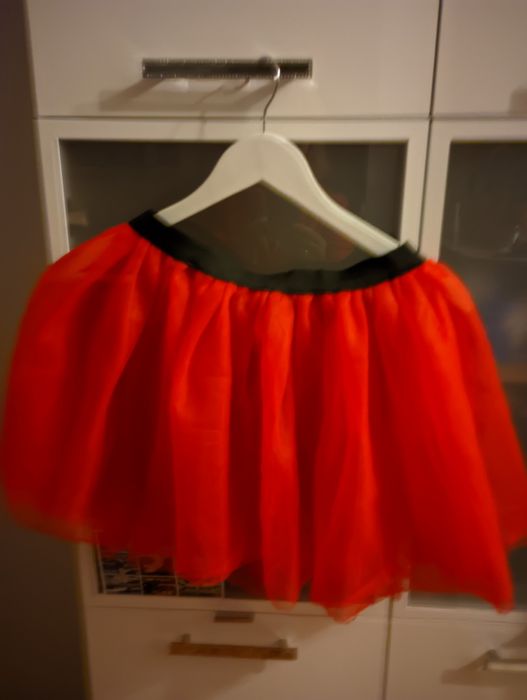 Spódniczka tiulowa czerwona