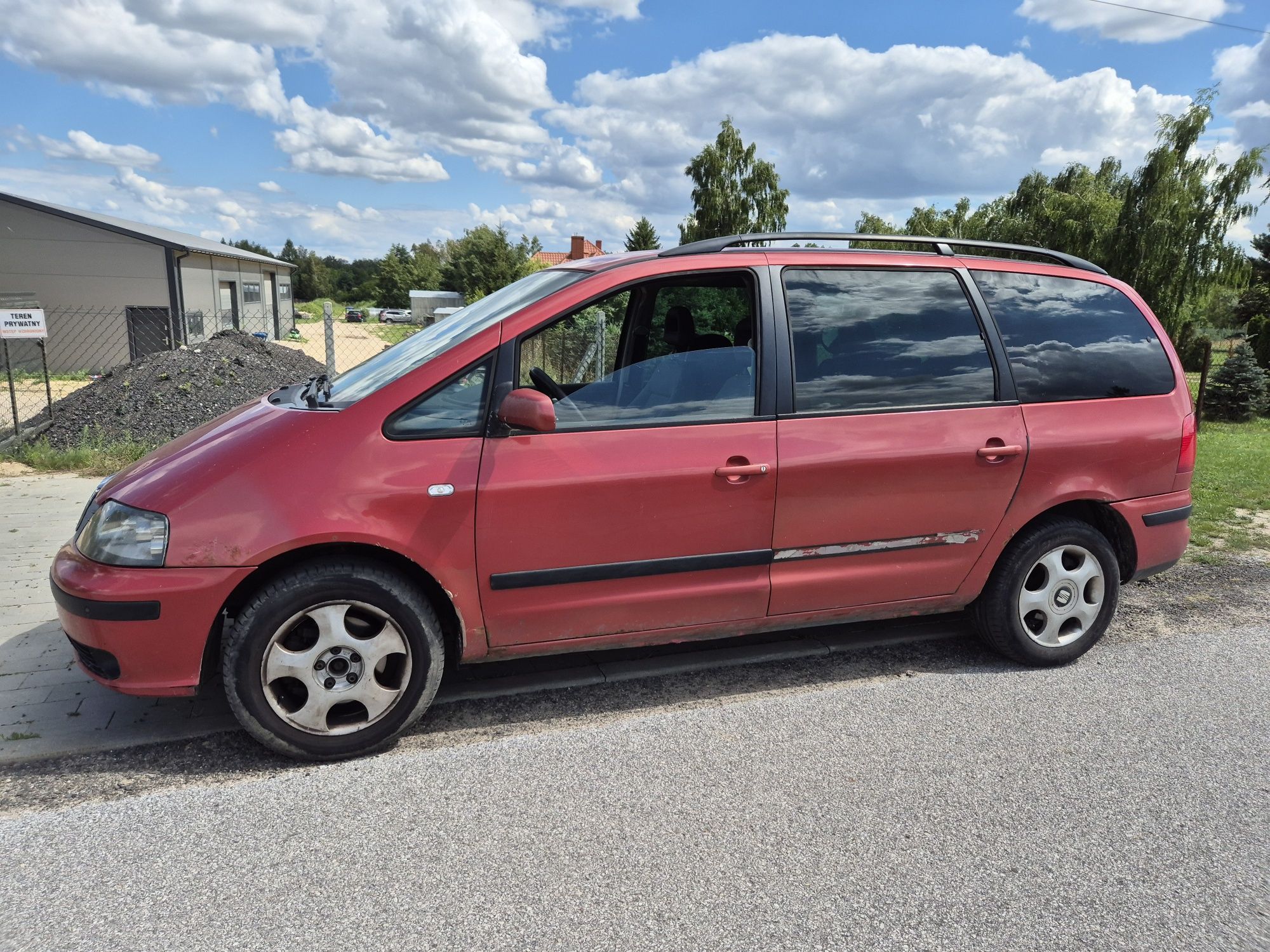 Seat Alhambra 1.9 TDI 2001r klima, 6 manual, 115 KM, sharan