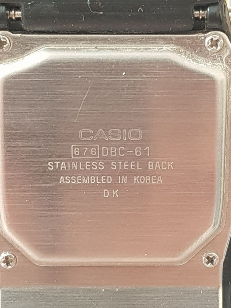 Zegarek Casio 676 DBC-61 z czasów PRL