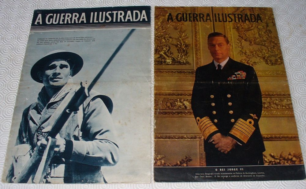 A Guerra Ilustrada - várias revistas 2ª Guerra Mundial