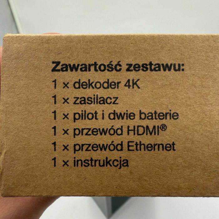 NOWY! Dekoder ORANGE 4K IWU200 - Android SMART TV - 4/16GB